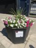 Pagoda Large Self Watering Floor Planter